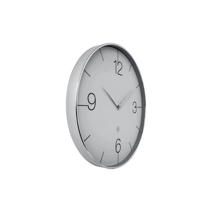 NeXtime Finesse L Nxt Väggklocka 51 cm Krom/Grå
