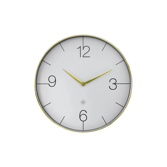 NeXtime Finesse L Nxt Väggklocka 51 cm Guld/Grå