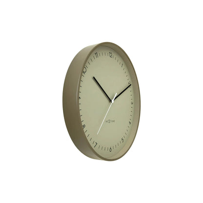 NeXtime Berlin Väggklocka 40 cm, Khaki