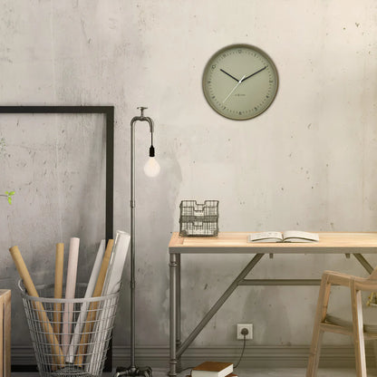 NeXtime Berlin Väggklocka 40 cm, Khaki