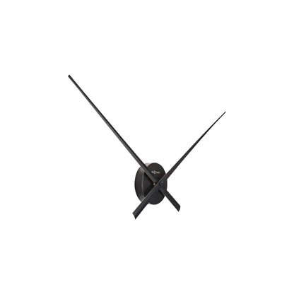 NeXtime Hands Väggklocka Ø70 cm, Svart