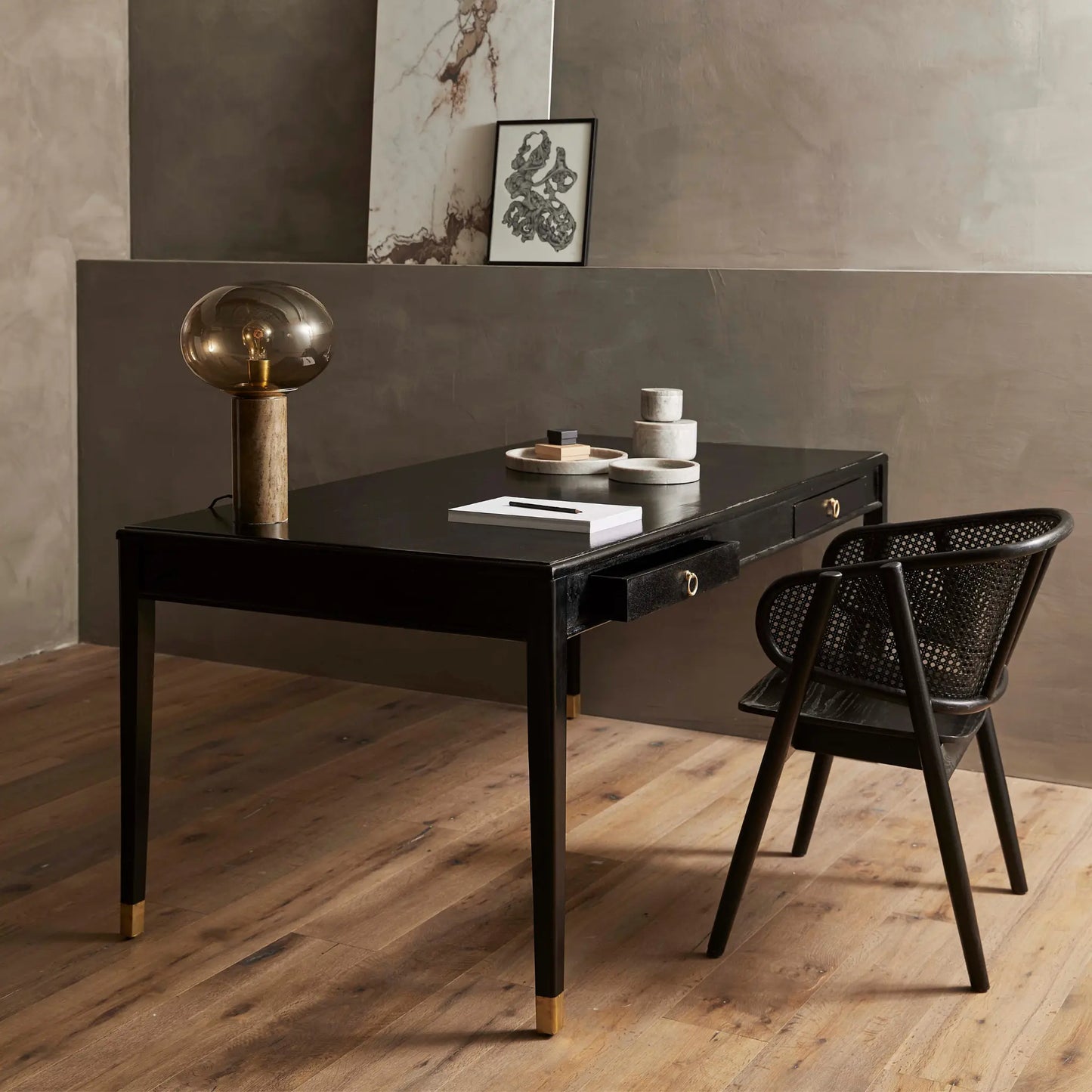 Nordal Wicky Loungestol 2-Pack, Svart/Svart