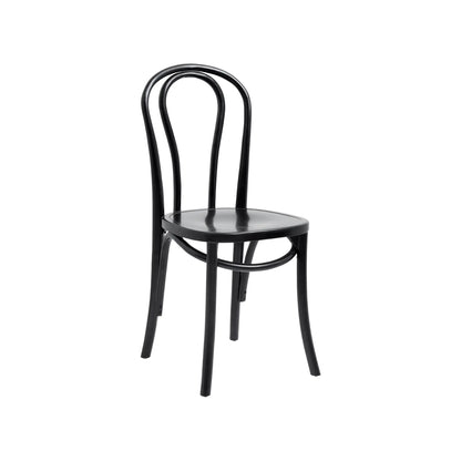 Nordal Bistro Stol 2-Pack, Blank Svart