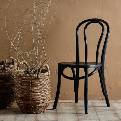 Nordal Bistro Stol 2-Pack, Blank Svart