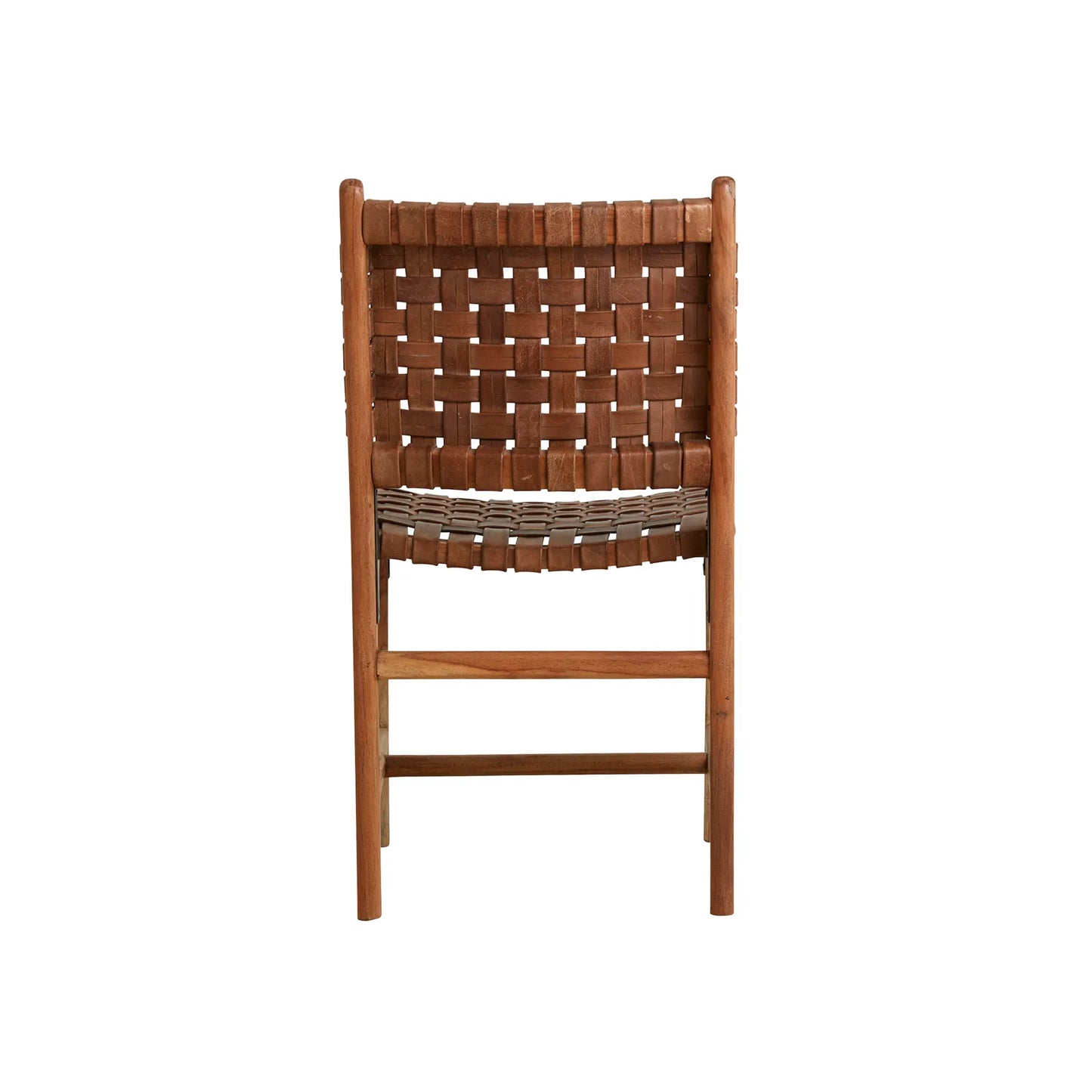 Nordal Aya Matstol Läder 2-Pack, Brun