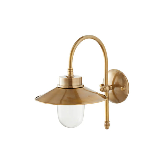 Nordal Lason Vägglampa Utomhus, Mässing