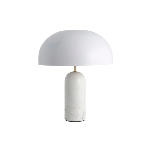 Nordal Atlas Bordslampa Marmor, Vit