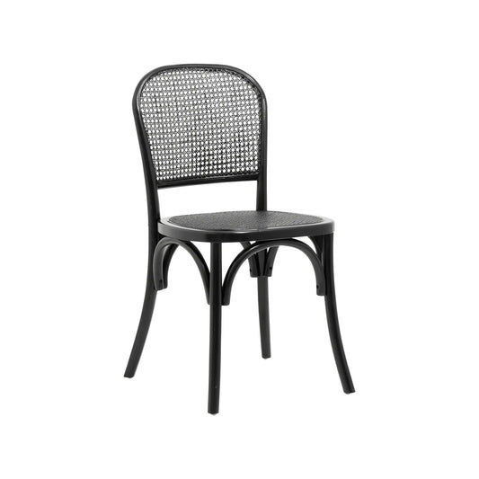 Nordal Wicky Stol 2-Pack, Svart/Svart