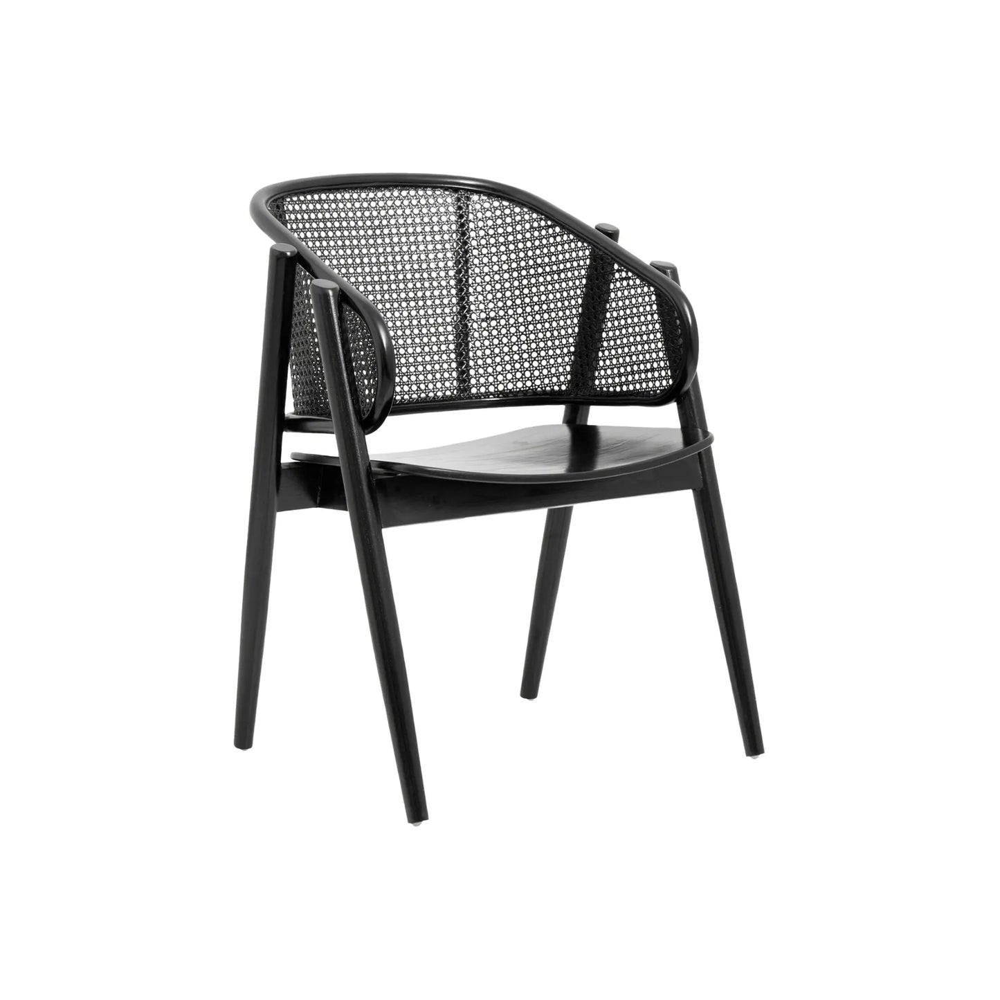 Nordal Wicky Loungestol 2-Pack, Svart/Svart