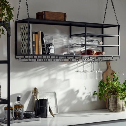 Nordal Loft Hylla L, Svart