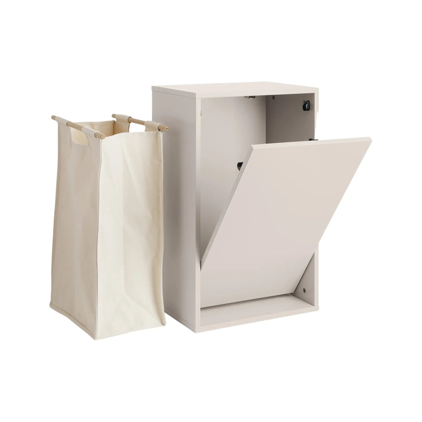 ReCollector Laundry Box Tvättkorg, Silver Cloud Grey