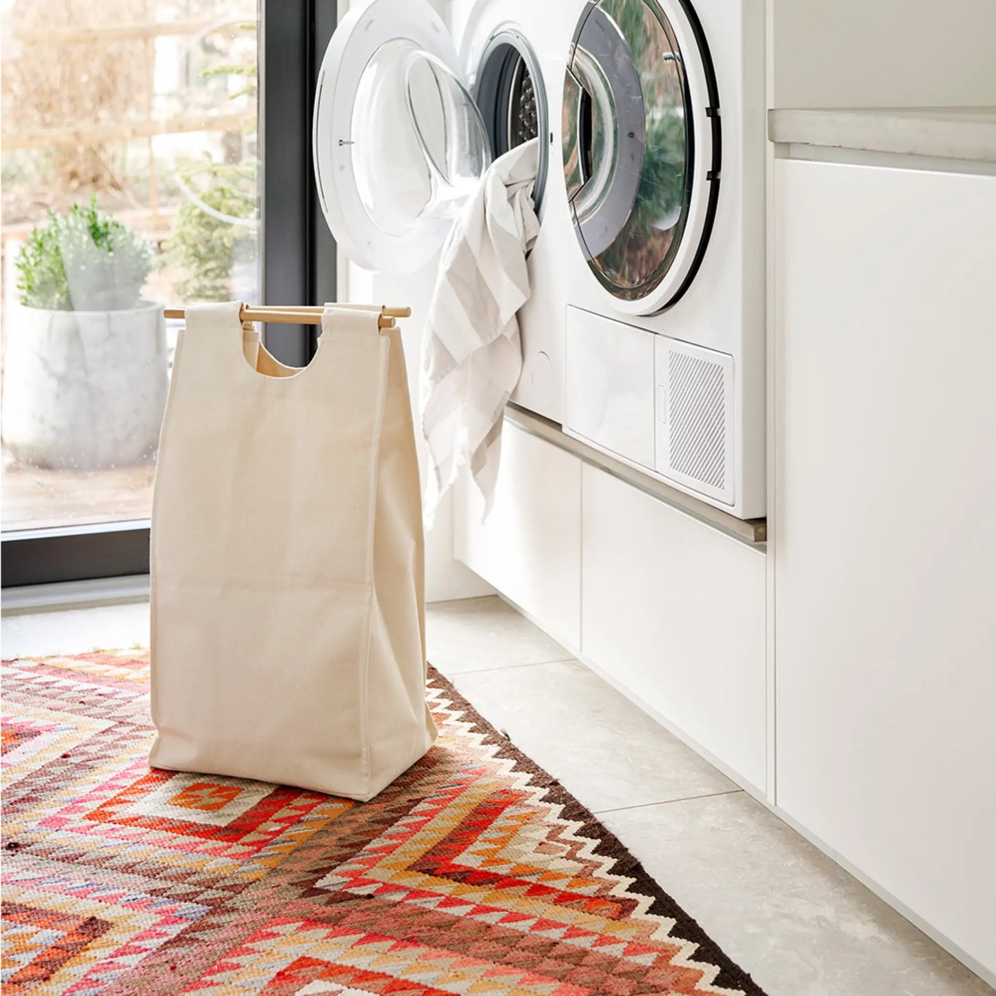 ReCollector Laundry Box Tvättkorg, Silver Cloud Grey