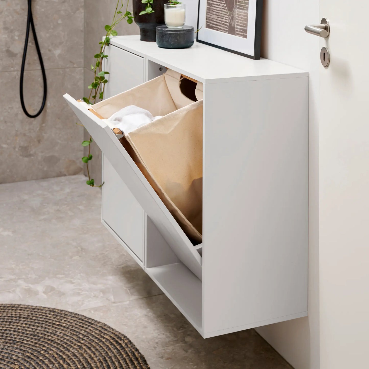 ReCollector Laundry Box Tvättkorg, Brilliant White
