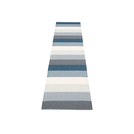 Pappelina Molly Matta 70x300 cm, Ocean Grey