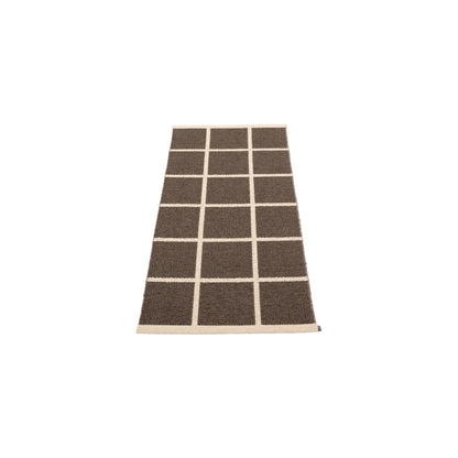 Pappelina Criss Matta 70x150 cm, Dark Brown