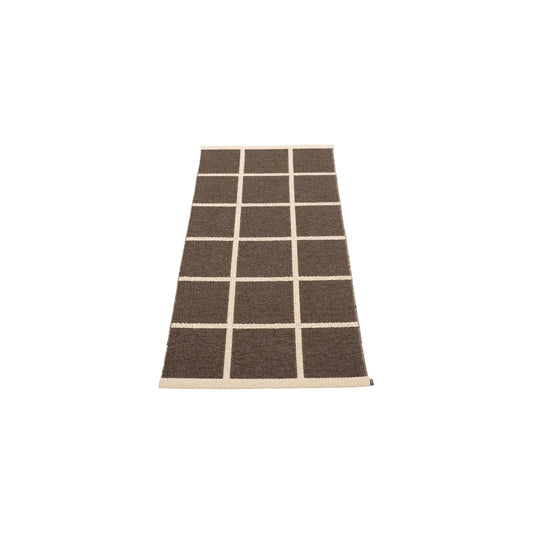 Pappelina Criss Matta 70x150 cm, Dark Brown