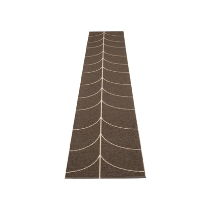 Pappelina Leif Matta 70x360 cm, Dark Brown