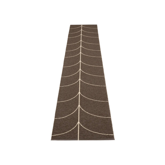 Pappelina Leif Matta 70x360 cm, Dark Brown