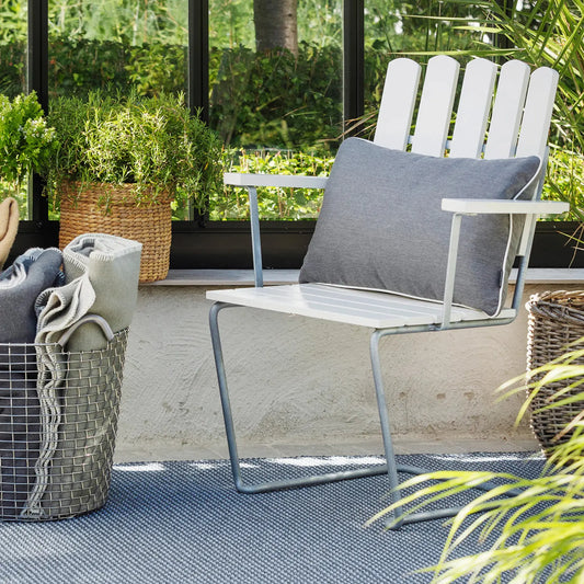 Pappelina Sunny Kudde Utomhus 38x58 cm, Dark Grey