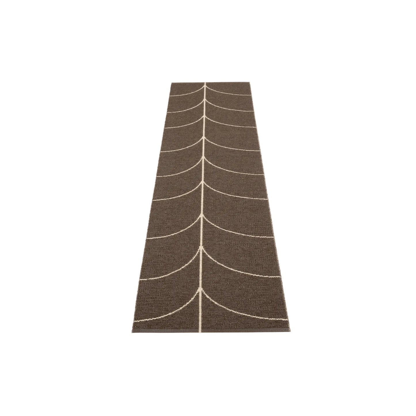 Pappelina Leif Matta 70x270 cm, Dark Brown