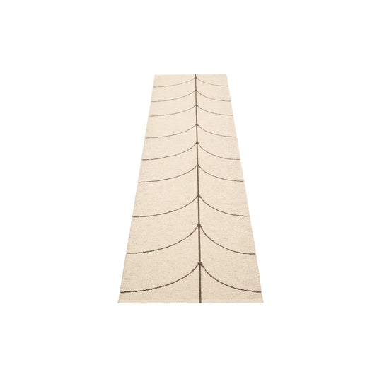 Pappelina Leif Matta 70x270 cm, Dark Brown