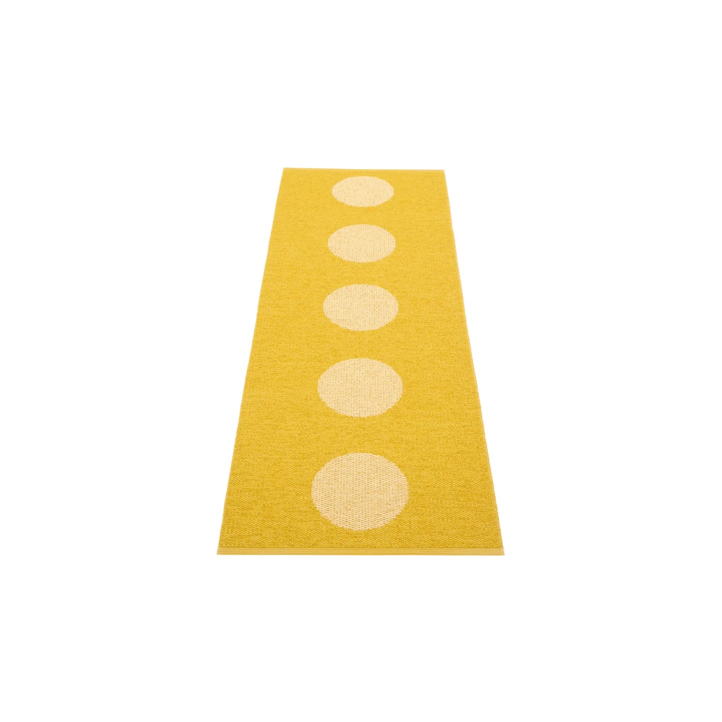 Pappelina Vera Pop Matta 70x200 cm, Mustard