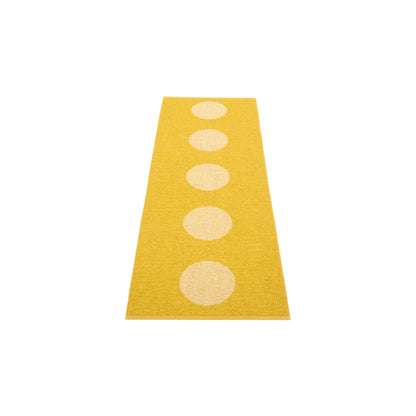Pappelina Vera Pop Matta 70x200 cm, Mustard