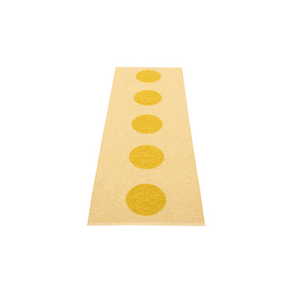 Pappelina Vera Pop Matta 70x200 cm, Mustard