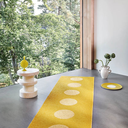 Pappelina Vera Pop Matta 70x200 cm, Mustard
