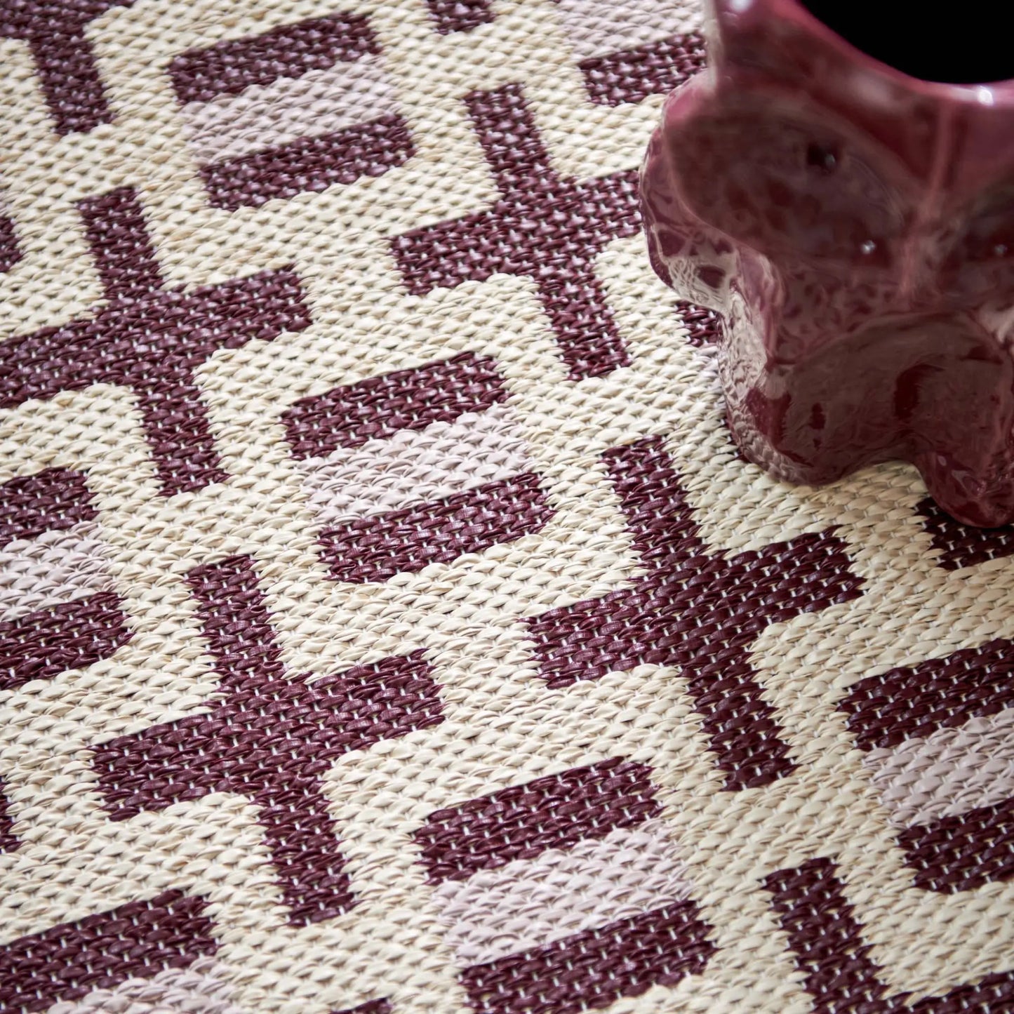 Pappelina Tom Matta 70x120 cm, Burgundy