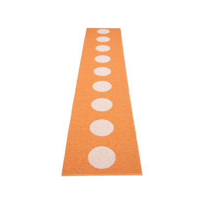 Pappelina Vera Pop Matta 70x360 cm, Pale Orange