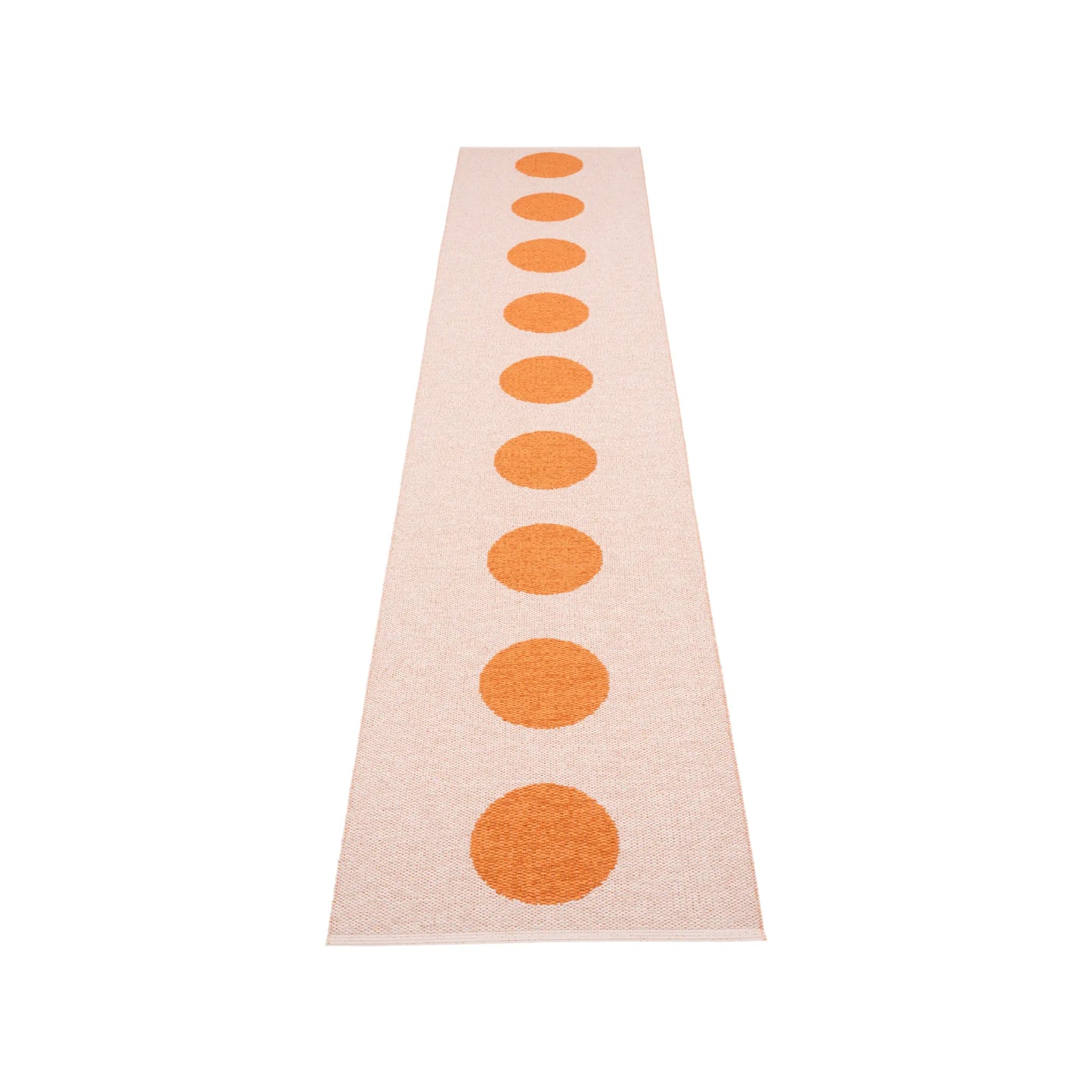 Pappelina Vera Pop Matta 70x360 cm, Pale Orange