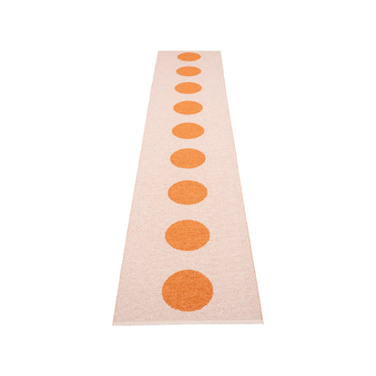 Pappelina Vera Pop Matta 70x360 cm, Pale Orange