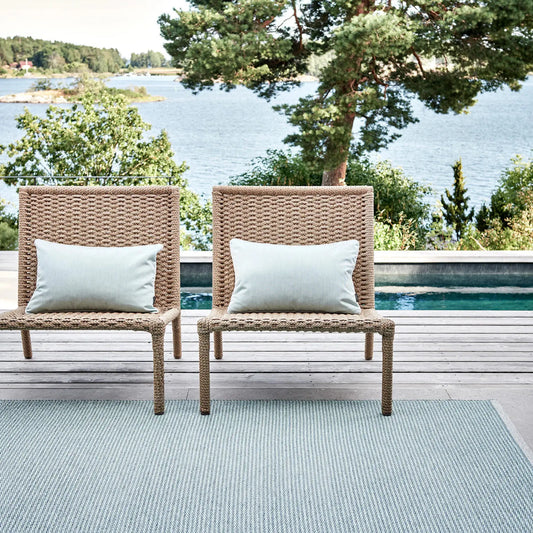 Pappelina Sunny Kudde Utomhus 38x58 cm, Pale Turquoise