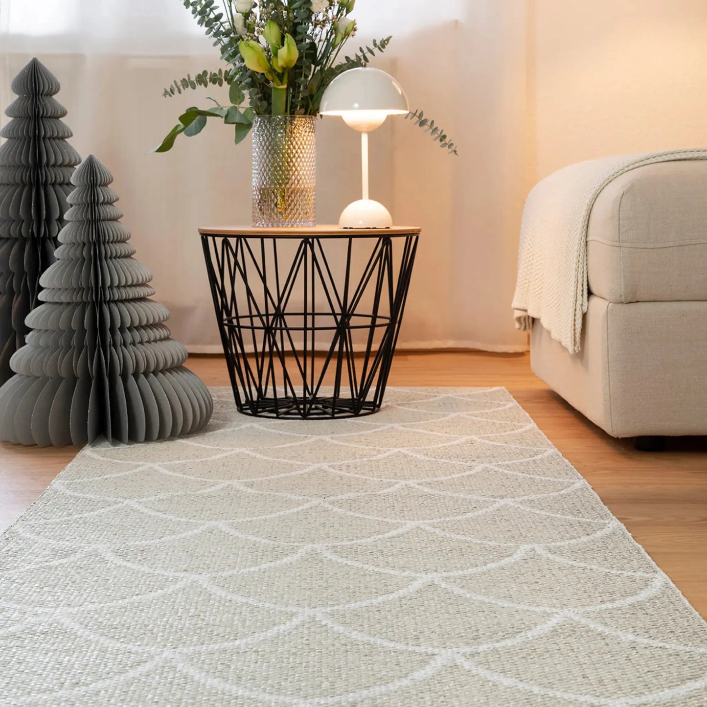 Pappelina Kotte Matta 70x375 cm, Linen