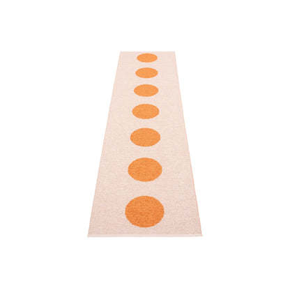 Pappelina Vera Pop Matta 70x280 cm, Pale Orange