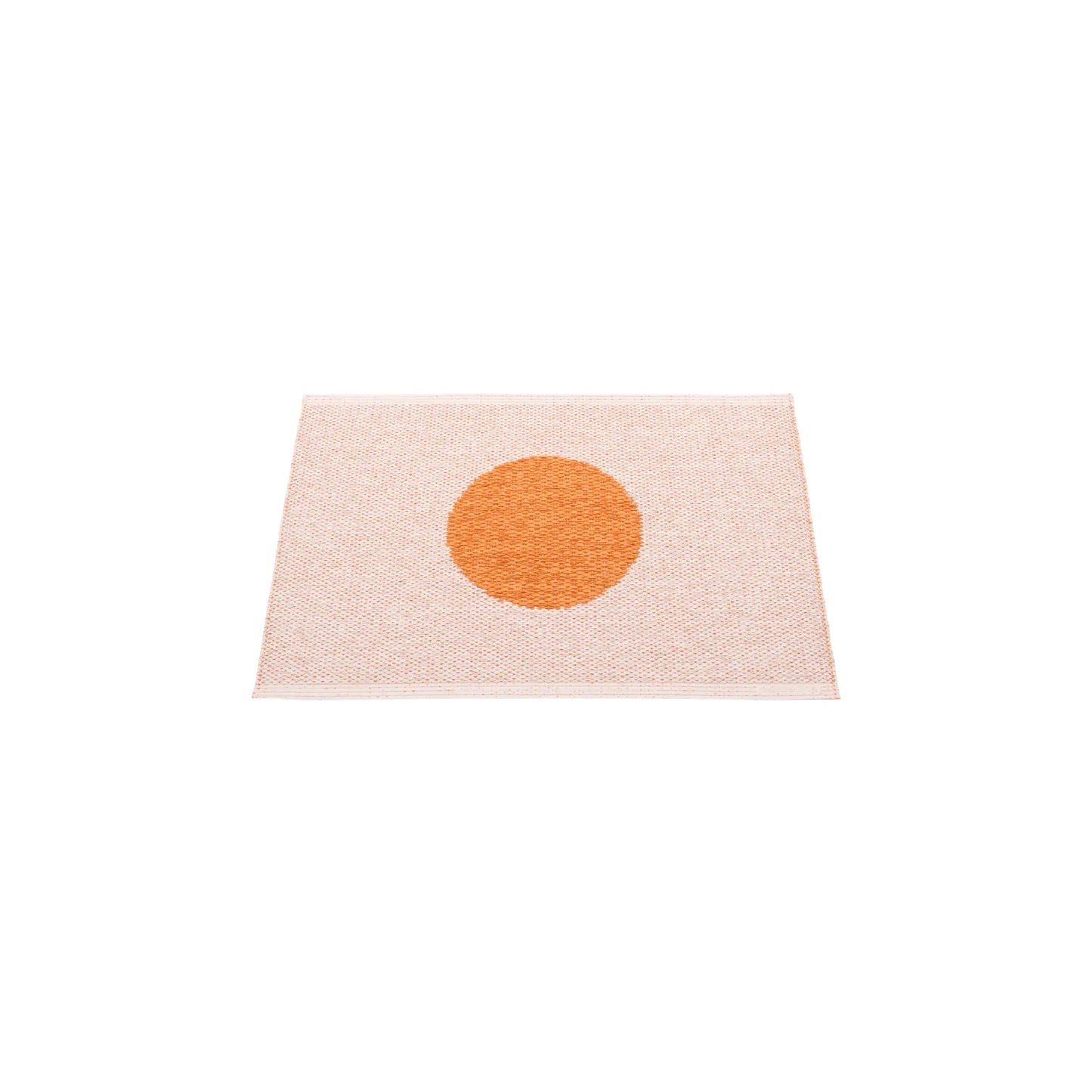 Pappelina Vera Pop Matta 70x50 cm, Pale Orange