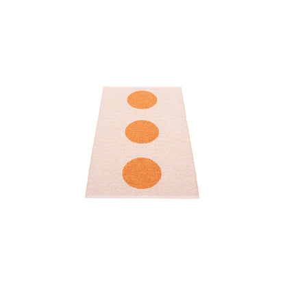 Pappelina Vera Pop Matta 70x120 cm, Pale Orange