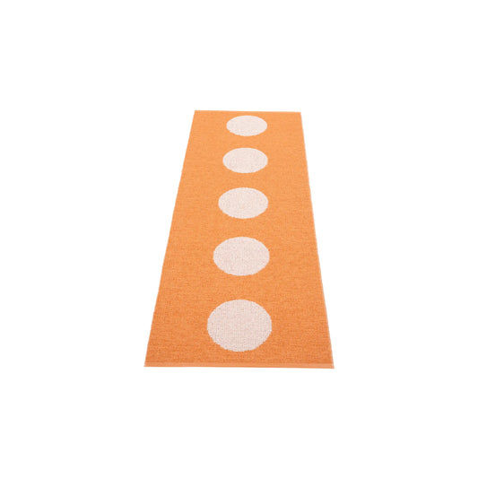 Pappelina Vera Pop Matta 70x200 cm, Pale Orange
