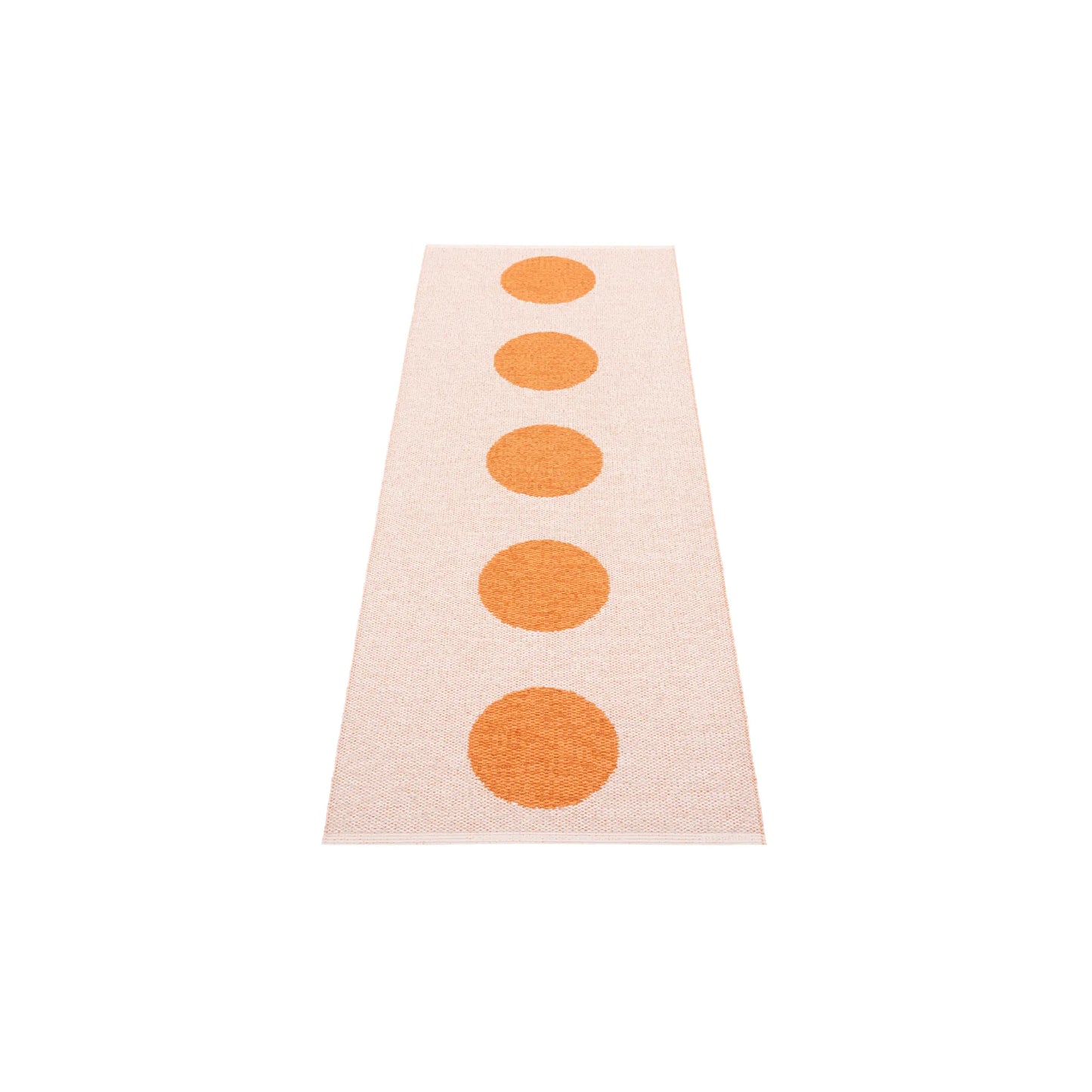 Pappelina Vera Pop Matta 70x200 cm, Pale Orange