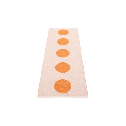 Pappelina Vera Pop Matta 70x200 cm, Pale Orange