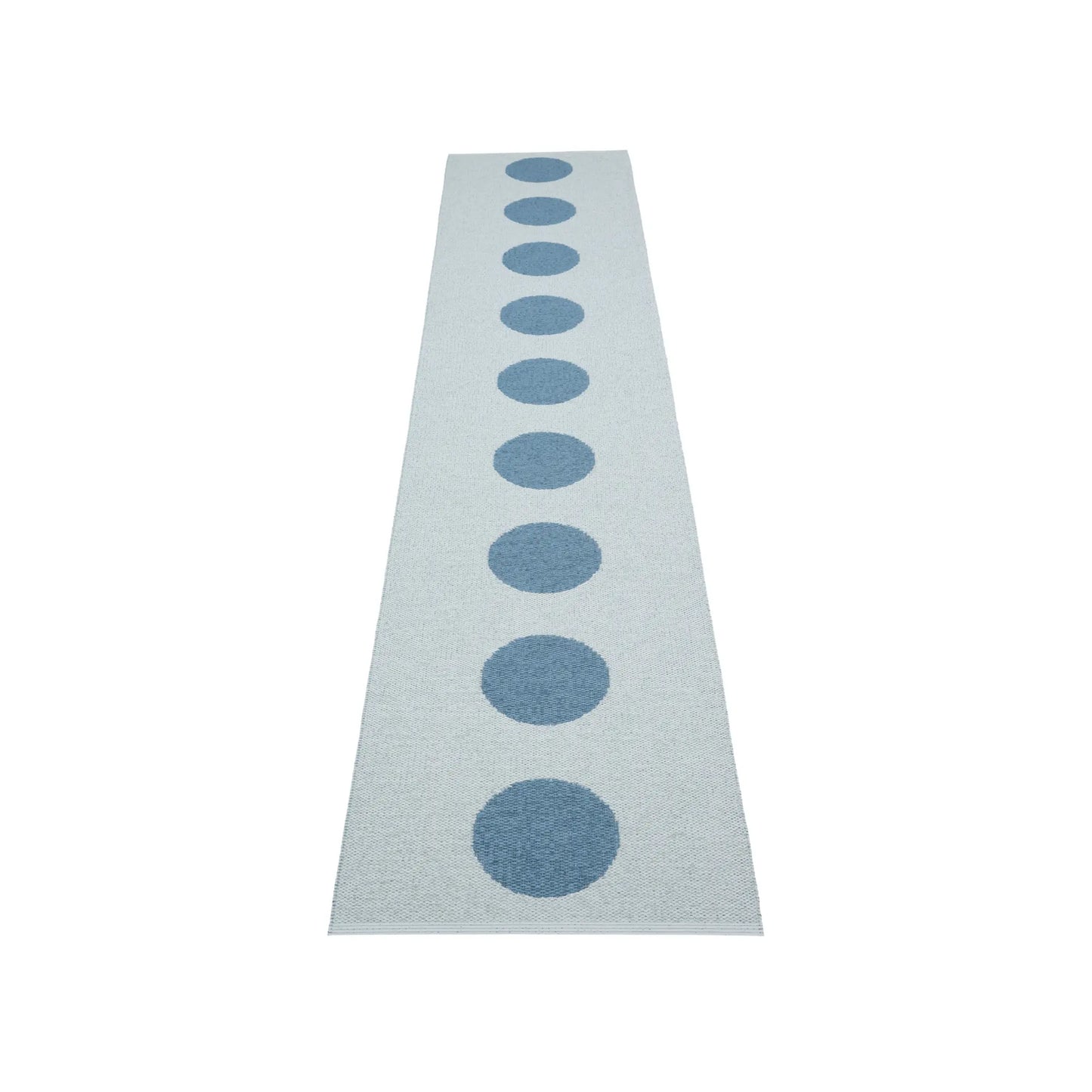 Pappelina Vera Pop Matta 70x360 cm, River Blue