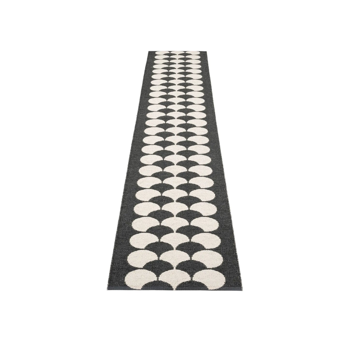 Pappelina Poppy Matta 70x350 cm, Svart