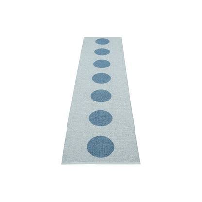 Pappelina Vera Pop Matta 70x280 cm, River Blue