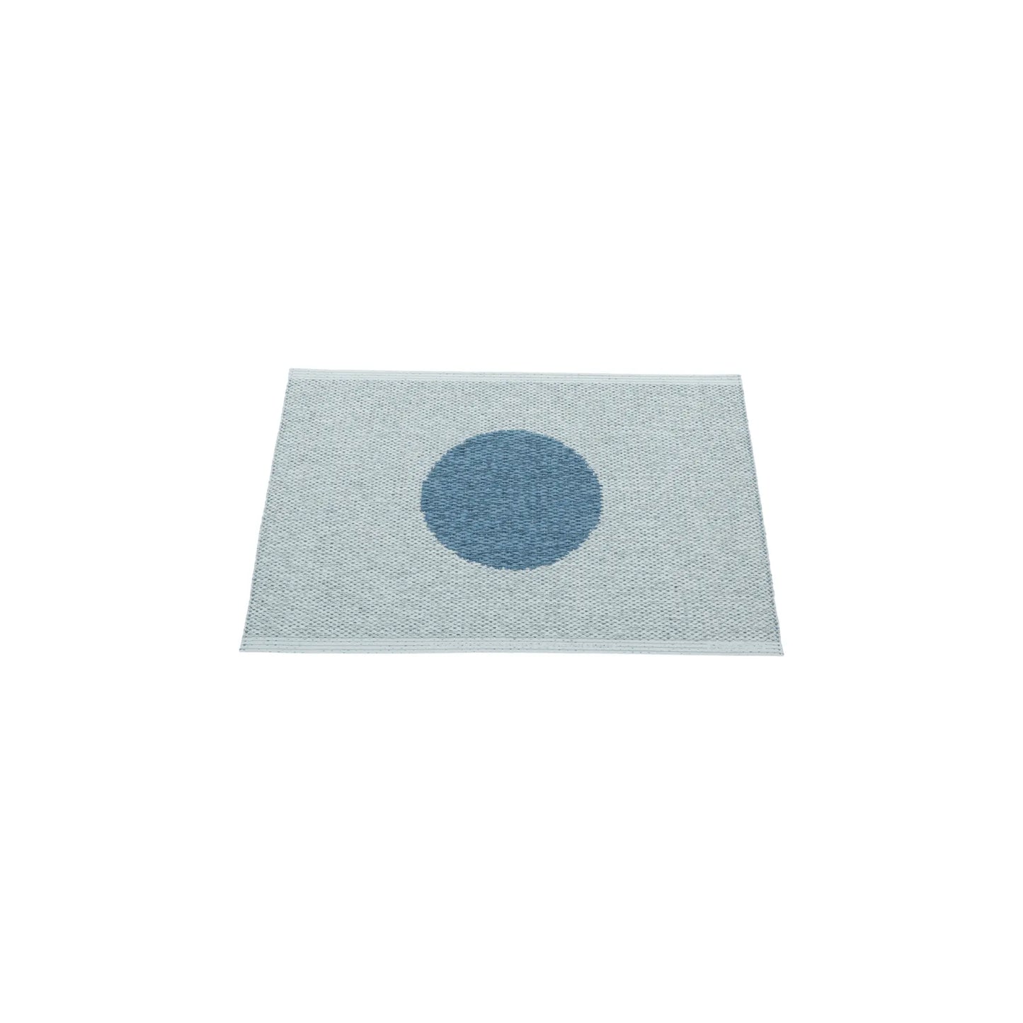 Pappelina Vera Pop Matta 70x50 cm, River Blue