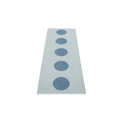 Pappelina Vera Pop Matta 70x200 cm, River Blue