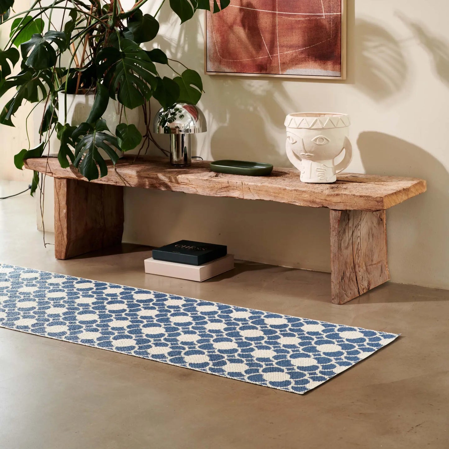 Pappelina Anya Matta 70x200 cm, River Blue