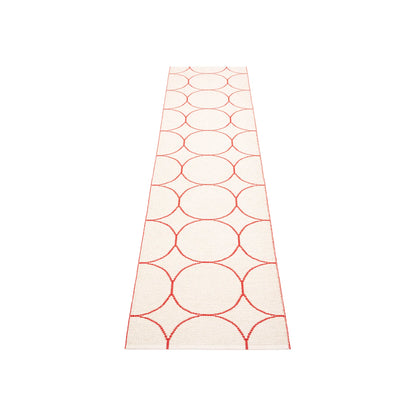 Pappelina Boo Matta 70x300 cm, Röd