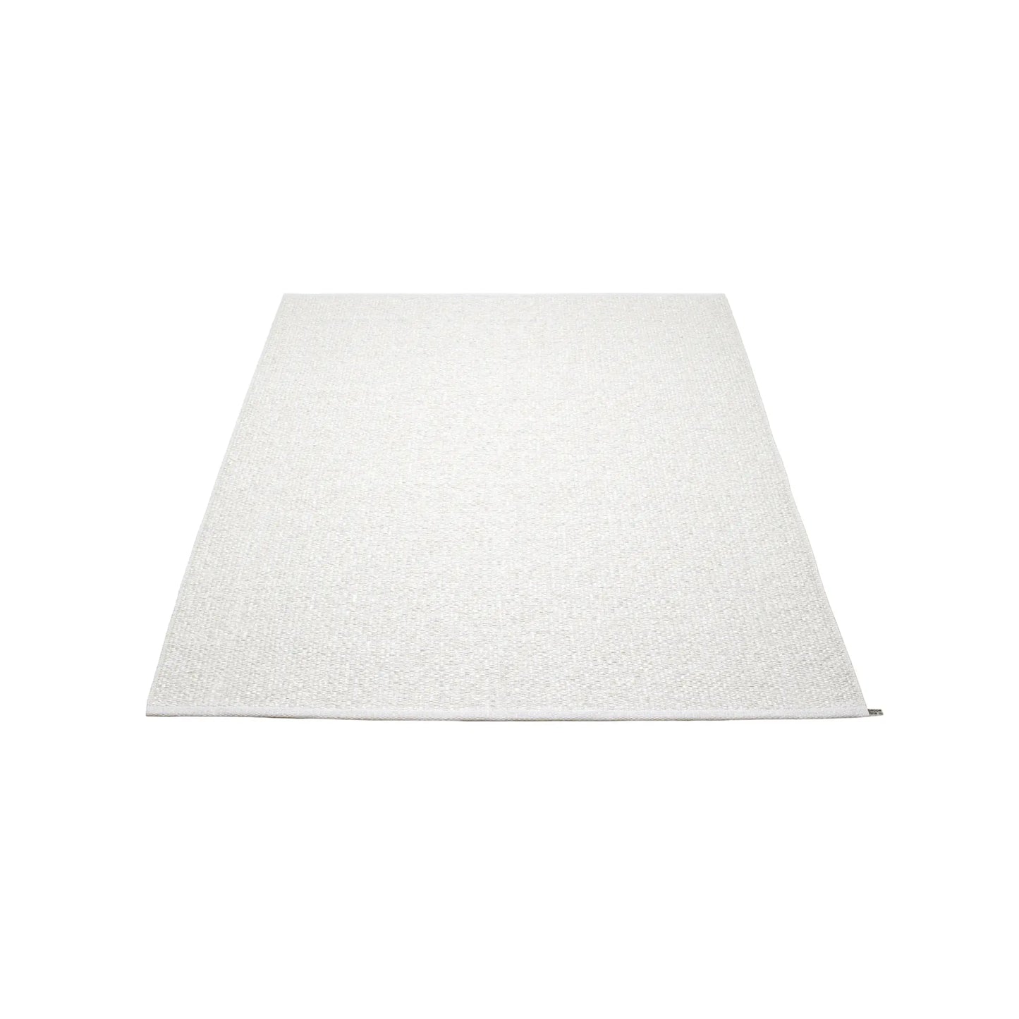 Pappelina Svea Matta 230x320 cm, White Metallic