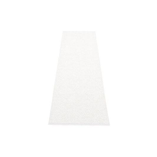 Pappelina Svea Matta 70x400 cm, White Metallic